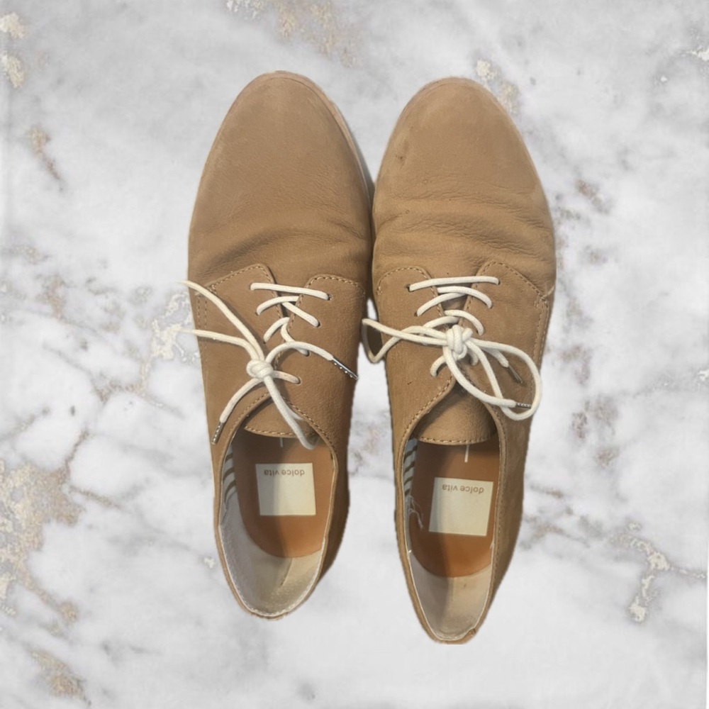 Dolce Vita Brown Oxford Flats Sz 6.5